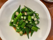 白灼秋葵